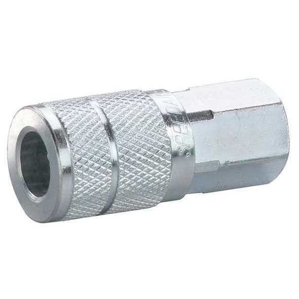 Speedaire Coupler Body,(F)NPT,1/4,Steel 30E742