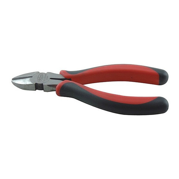 6 1/2 in Diagonal Cutting Plier Flush Cut Oval Nose Uninsulated