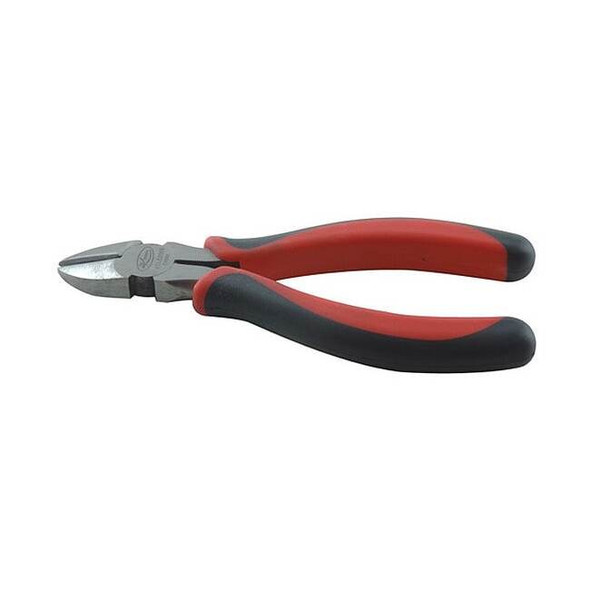 6 1/2 in Diagonal Cutting Plier Flush Cut Oval Nose Uninsulated