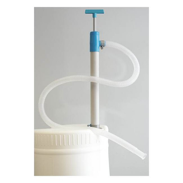 Action Pump Hand Drum Pump,Piston,PVC,1-1/8In OD 7028