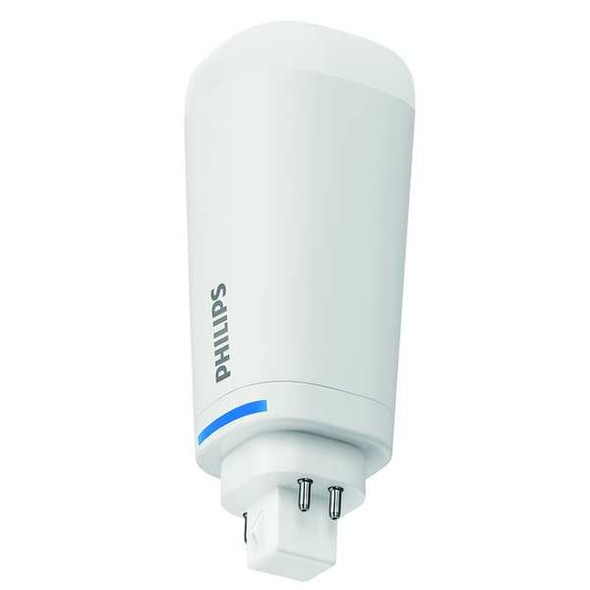 8.5 W, Compact LED Bulb, White, PL Horizontal, 3000K Temp. Frosted Finish, Dimmable
