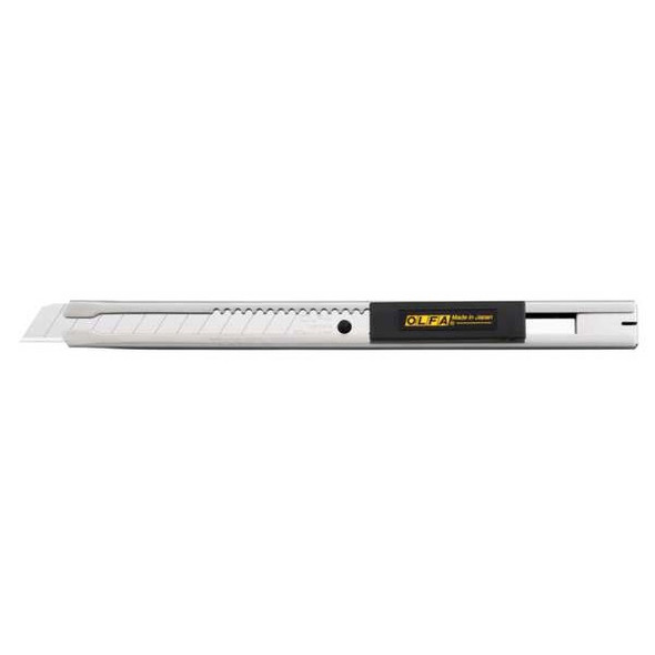 Olfa Snap-Off Utility Knife,5 1/2 In,Silver SVR-2