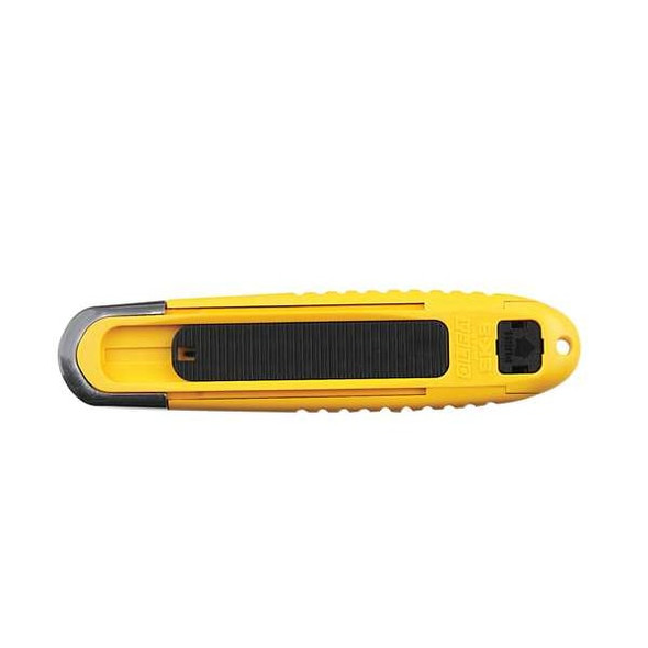 Olfa Safety Knife,6",Black/Yellow SK-8