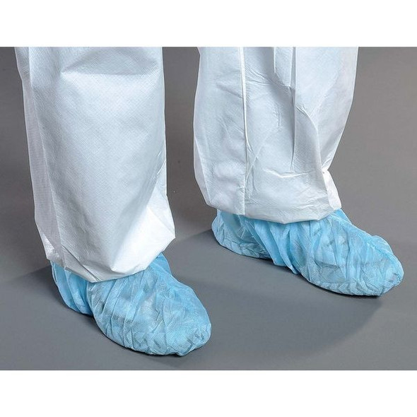 Alpha Pro Tech Disposable Boot Covers, Polypropylene, Blue, Slip Resistant Sole: Yes ,XL SH-71223-B