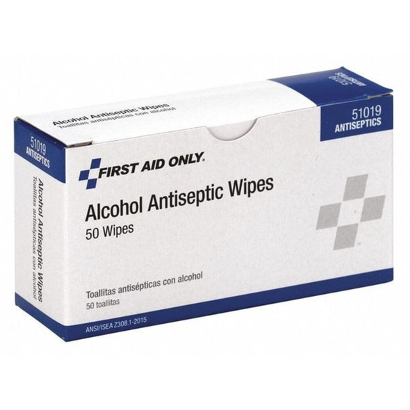 Manufacturer Varies Alcohol Pads, Antiseptics, Wipes, 0.030 oz., PK50 51019