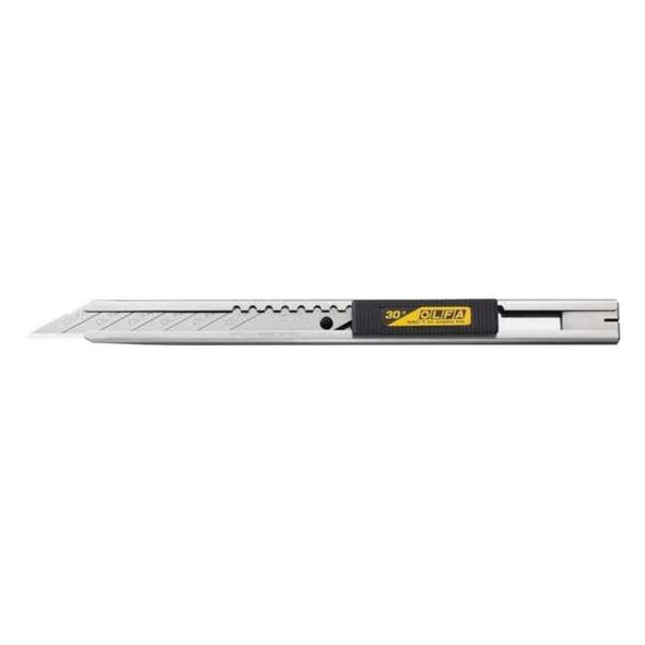 Olfa 7/16 in. x 5-3/8 in. Stainless Steel Snap-Off Art Knife SAC-1