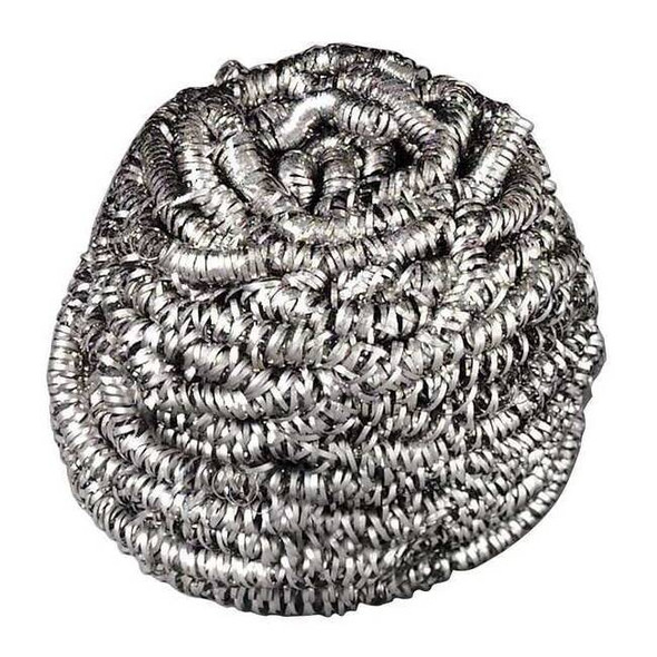 Scotch-Brite Scrubber,SS,Silver 84