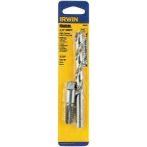 1/4” - 18 NPT Tap + 7/16” Drill Bit 80260
