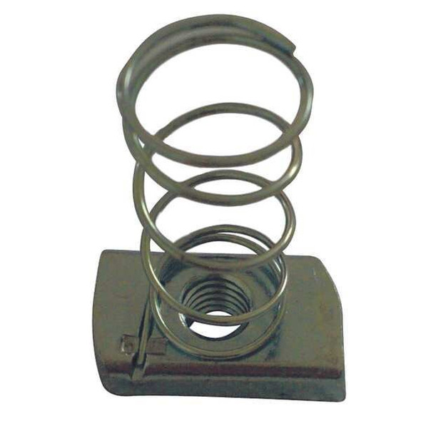 Manufacturer Varies Channel Nut w/Spring,Galvanized Steel 22FP78