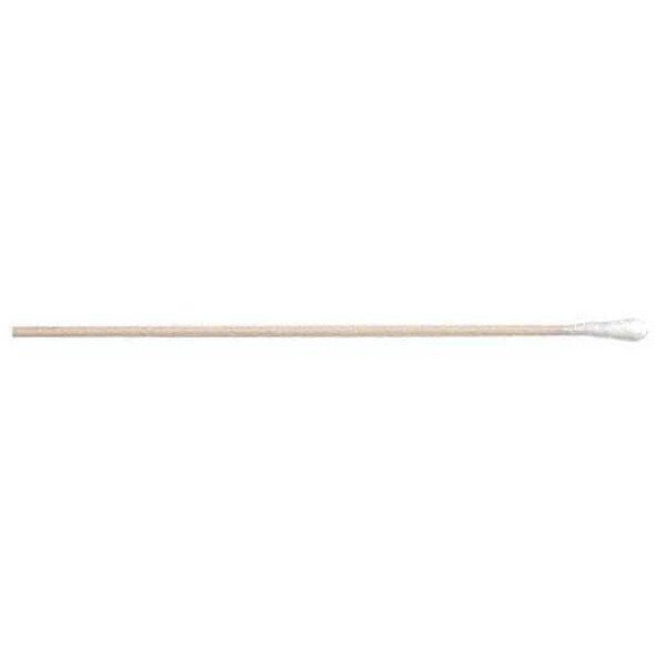 Techspray Cotton Swab,Sngl Tip,3/16 x 6 In,PK100 2301-100