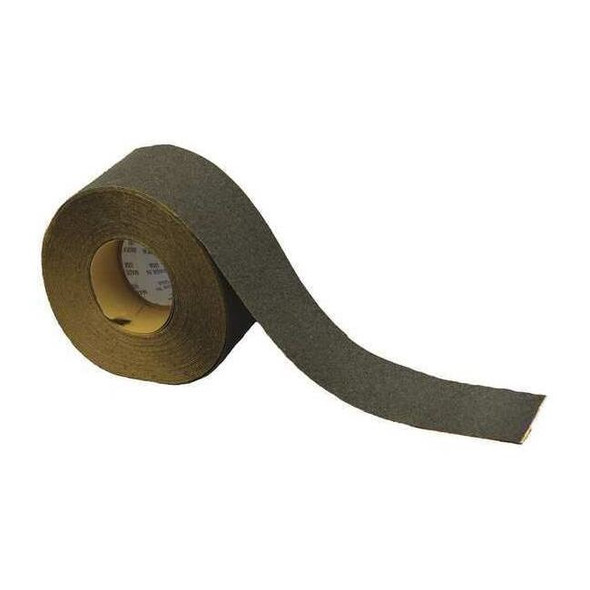 Anti-Slip Tape Polyurethane 46 Grit Size, Black, 2" W x 30 ft. L, 42 mil Thick