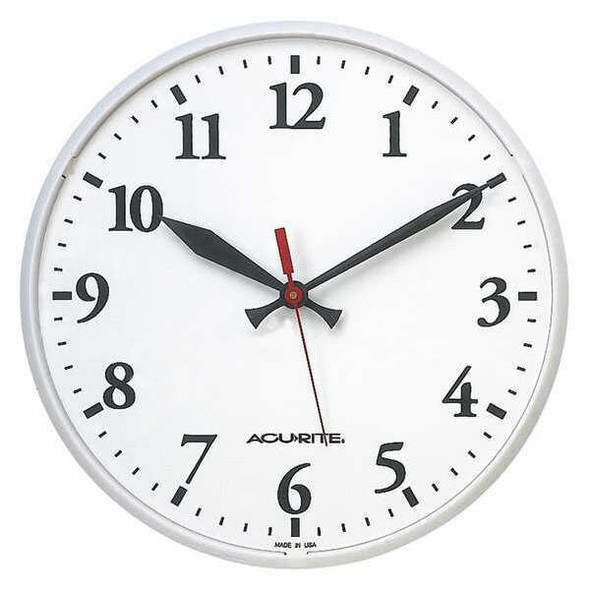Manufacturer Varies Analog Clock,Plastic,12 1/2" Diameter 3LYK5 Manufacturer Varies Analog Clock,Plastic,12 1/2" Diameter 3LYK5