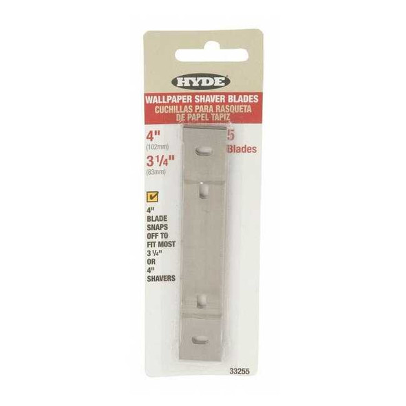 Hyde Replacement Blade,4" Overall L,PK5 33255