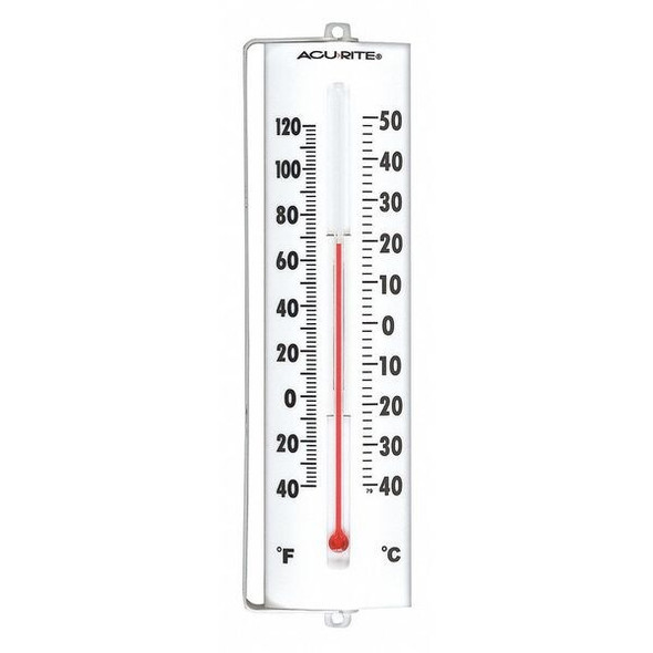Analog Thermometer, -58 Degrees to 158 Degrees F for Wall or Desk Use