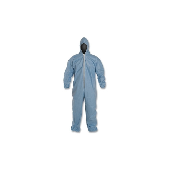 ProShield 6 SFR Coveralls with Attached Hood, Blue, X-Large