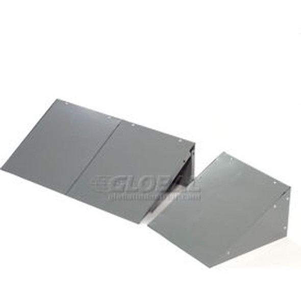 Global Industrial Locker Slope Top Kit 12""x18"" Gray