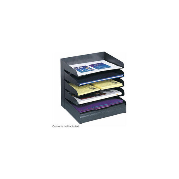 Steel Desk Tray Sorter 5 Shelf