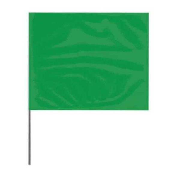Presco Marking Flag, PVC, Blank, 4" L., 100 PK 4530G-200