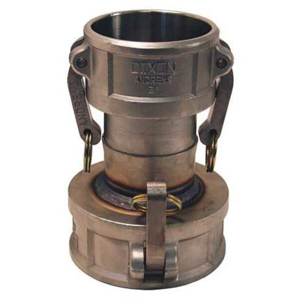 Dixon 2" x 3" Female Coupler SS Spool Coupler 2030-DD-SS
