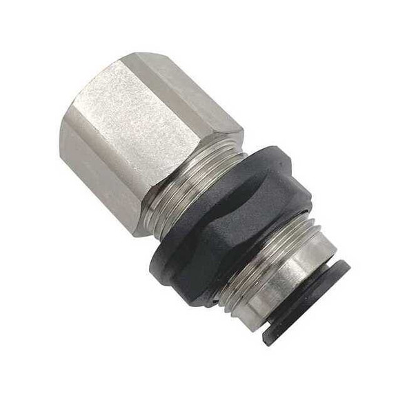 Legris Strt, Brass, BSPP 1/4 mm, Push-Fit 6 mm 3136 06 13