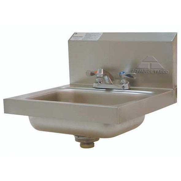 Advance Tabco Hand Sink,17.25"x17.25"x13",Silver 7-PS-20