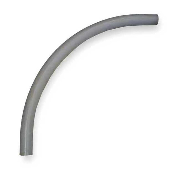 Cantex Conduit Fitting 90 Deg Elbow, 3 in, Glue, PVC, PVC Coated 5133837