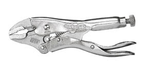 The Original Curved Jaw Locking Pliers with Wire Cutter, 15/16"/ 24mm, 4" 4WR