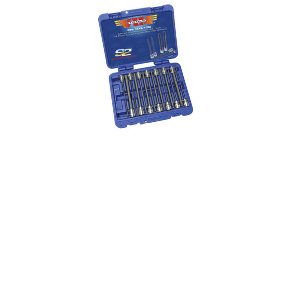 14 pc. Long Hex Driver Set, Inch HXL100