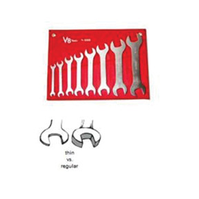 Super Thin Wrench Set, SAE, 8pc 8308