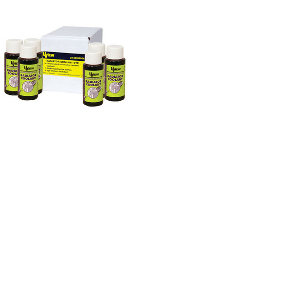 Radiator Coolant Dye Bottles (6 x 1oz / 30ml) B483906