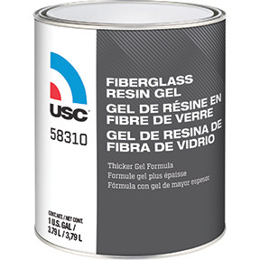 Fiberglass Resin Gel, 1-Gallon 58310