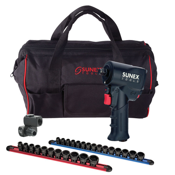 1/2" Super Duty Mini Impact Wrench Kit MC12BAGKIT