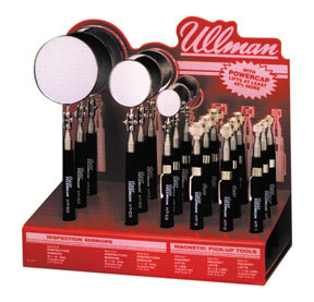 Inspection Mirrors and Magnetic Pick-Up Tools Display HTDISPLAY