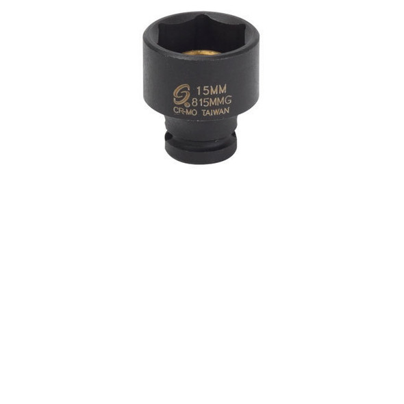 1/4" Dr. x 15mm, Magnetic Standard 815MMG