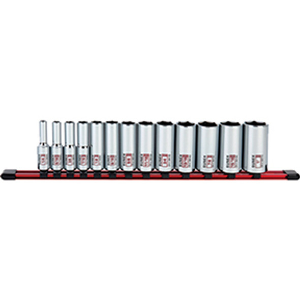3/8" Drive SAE Deep Chrome Socket Set 39001D
