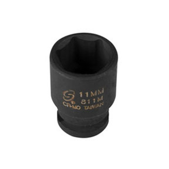 1/4" Dr. x 11mm, Standard 811M