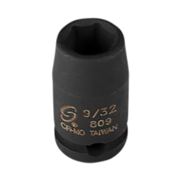 1/4" Dr. x 9/32", Standard 809 1/4" Dr. x 9/32", Standard 809