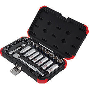 1/4? AND 3/8? DRIVE CHROME SOCKET SET 30-PIECE 3830