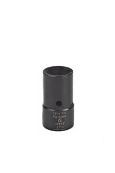 1/2" Drive, 21mm x 22mm Flip Socket 2713 1/2" Drive, 21mm x 22mm Flip Socket 2713