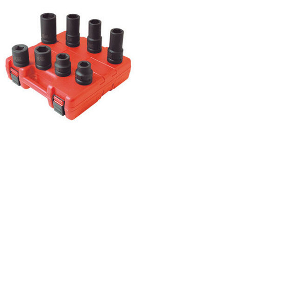 1" Dr. 8 pc. SAE & Metric Wheel Service Impact Set 5688