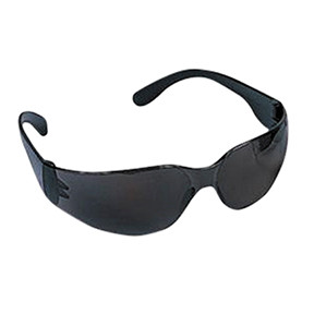Black Frame NSX Safety Glasses with Gray Lens, 50-Pack 5343-50