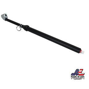 Milton Dual Head Angled Chuck Service Gauge, Matte Black Poly Finish 976BLK