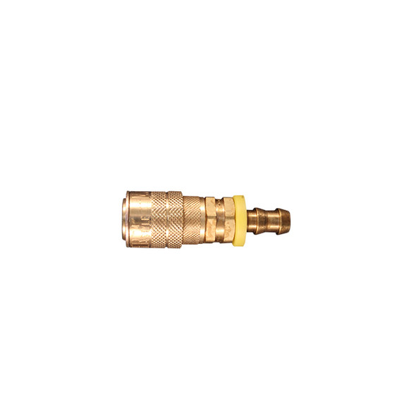 M Style Coupler, 3/8" Barb, With Drag Guard 1717-6