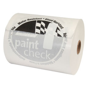 6" x 750" Corona-Treated Polycoated White "Paint Check" Masking Paper 402