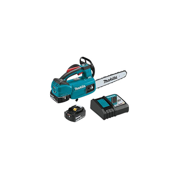 18V LXT Lithium?Ion Brushless Cordless 10" Top Handle Chain Saw Kit (5.0Ah) XCU06T