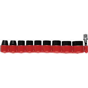 Impact XPS 10 Pc. 3/8" Drive 6?Point Metric Impact Socket Set w/ Standard Socket Adapter E-01688