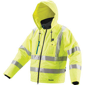 18V LXT Lithium?Ion Cordless High Visibility Heated Jacket, Jacket Only (M) DCJ206ZM