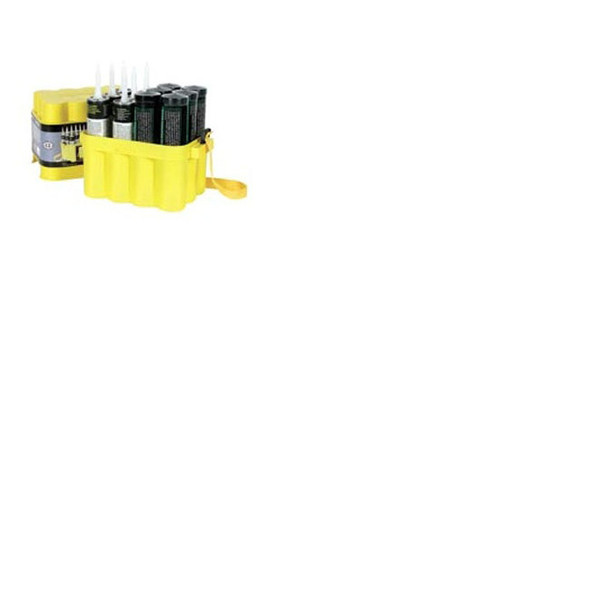 Porta-Pak: 12 Pack Grease And Caulk Tube Storage Box GCB12