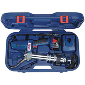 Professional 14.4-Volt PowerLuber Cordless Grease Gun with Carrying Case 1442