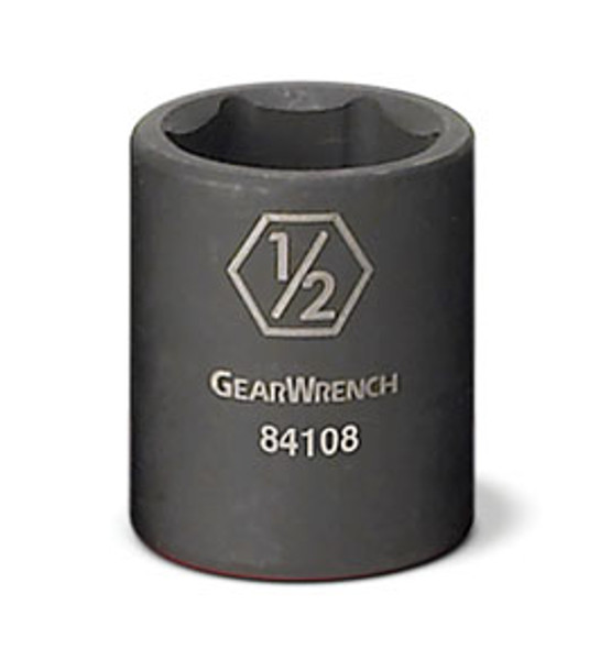 1/4 Drive Impact Socket, 1/2" 84108